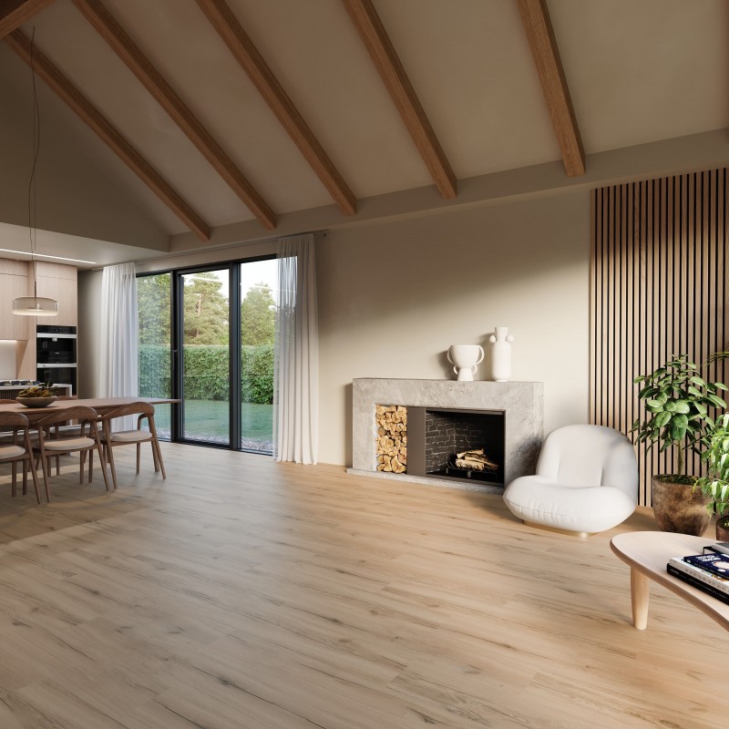 PAVIMENTO IN SPC ROVERE CHIARO  Nep 30 ROXY