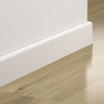 BATTISCOPA 70X12 MDF BIANCO